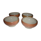 Ceramic bowls emailed edge x4
