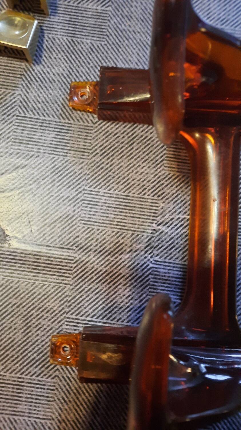 Ensemble 2 miroirs et 2 porte manteau année 70