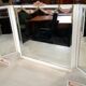 Ancienne coiffeuse 1900 miroir 3 volets