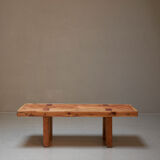 Table basse, banquette wabi sabi