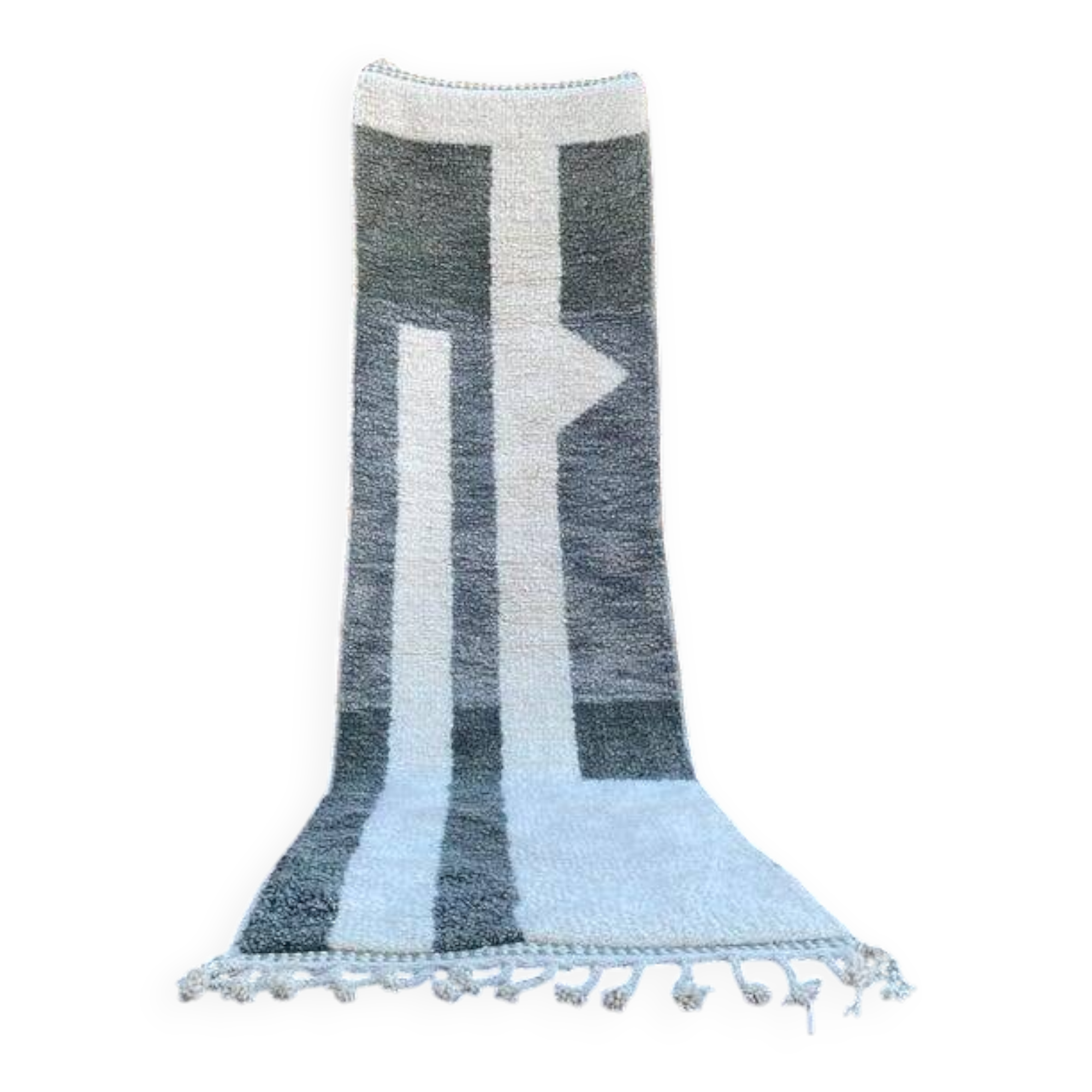 Handmade runner rug 400cm x 70cm