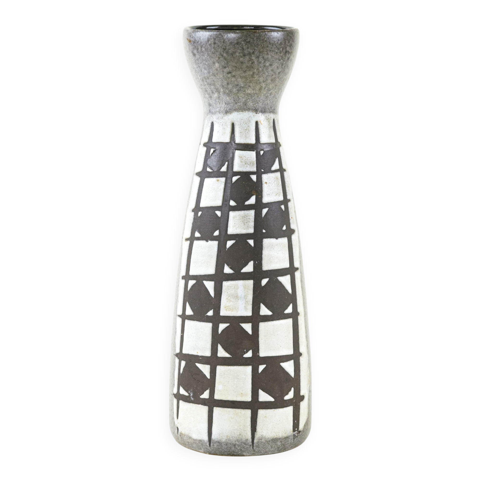 Ceramic vase, German design, 1960s, made in West Germany
