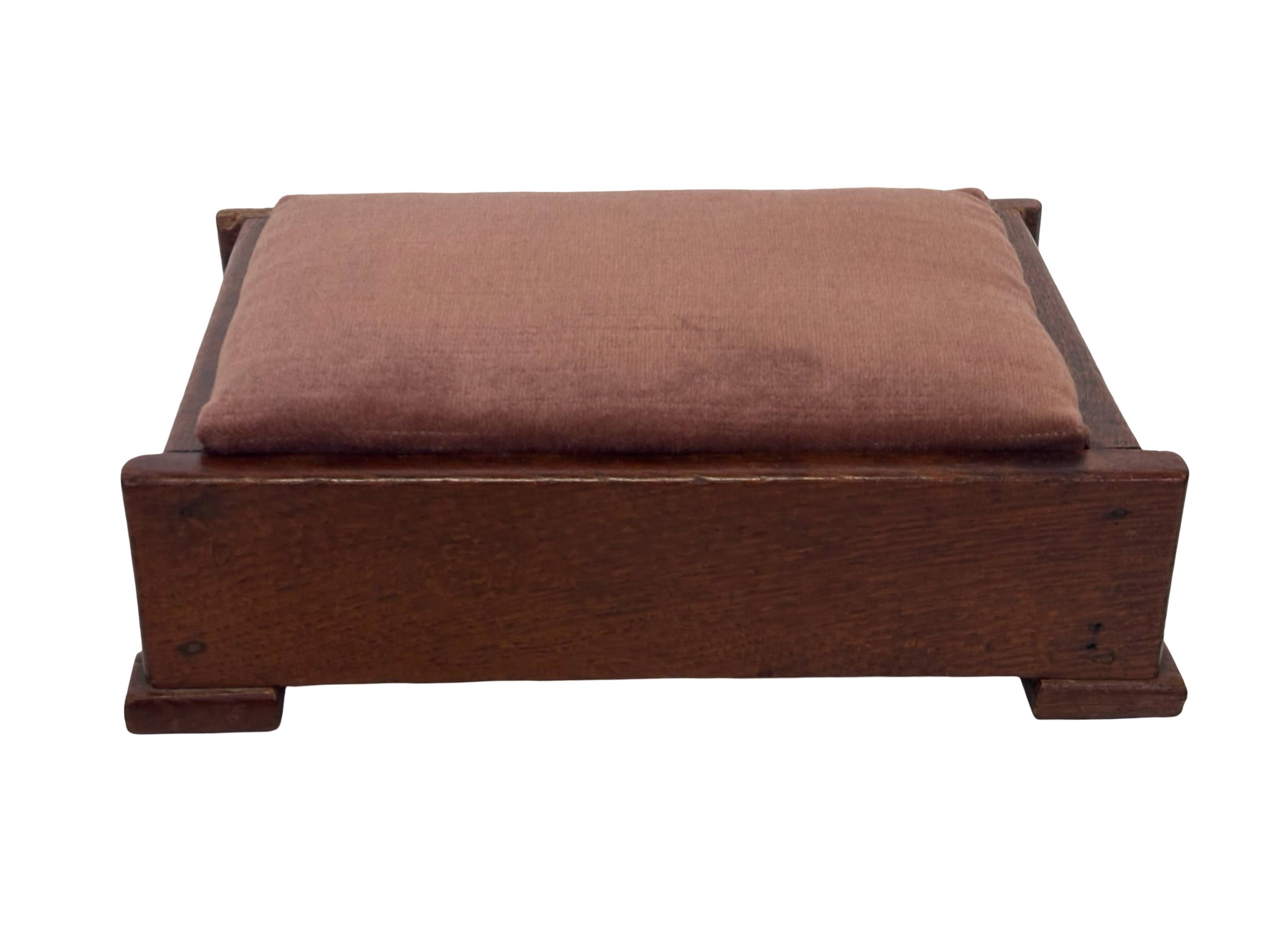 Art Deco footstool foot rest minimalist 30's design