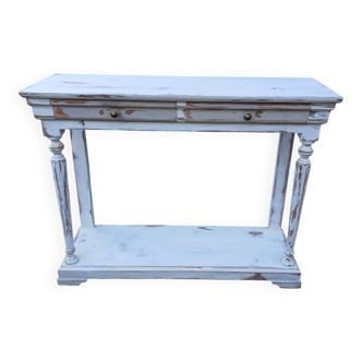 Antique console, restored