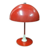 Metal space age mushroom lamp