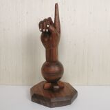 Wooden hand