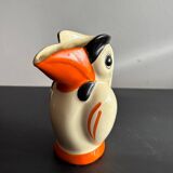Pichet Toucan céramique Art Déco Ditmar Urbach