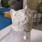 Art deco cat lamp