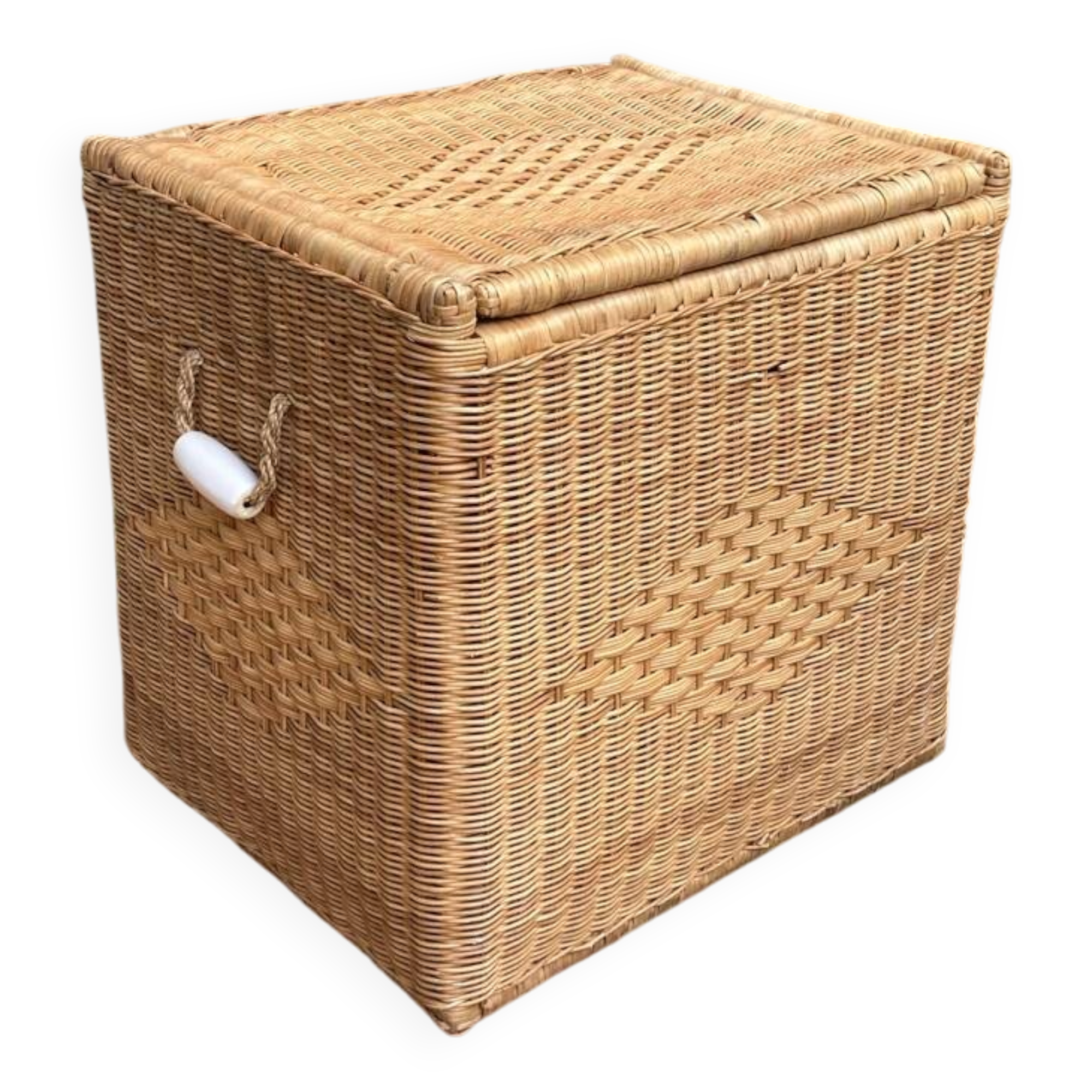 Vintage wicker chest