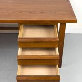 Mid-Century Teak Desk by Svend Åge Madsen for Sigurd Hansen, 1960s
