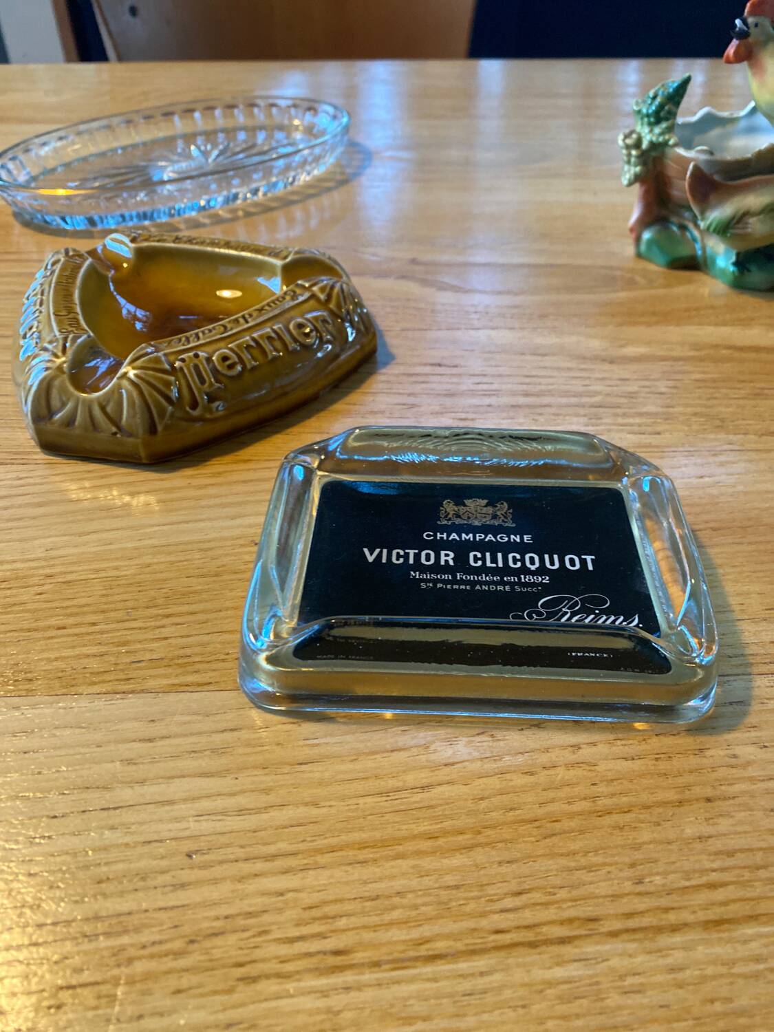 Victor Clicquot Champagne Ashtray