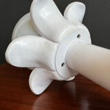 Opaline palm tree ceiling light from the 1980s.