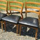 Chaises de style scandinave vintage