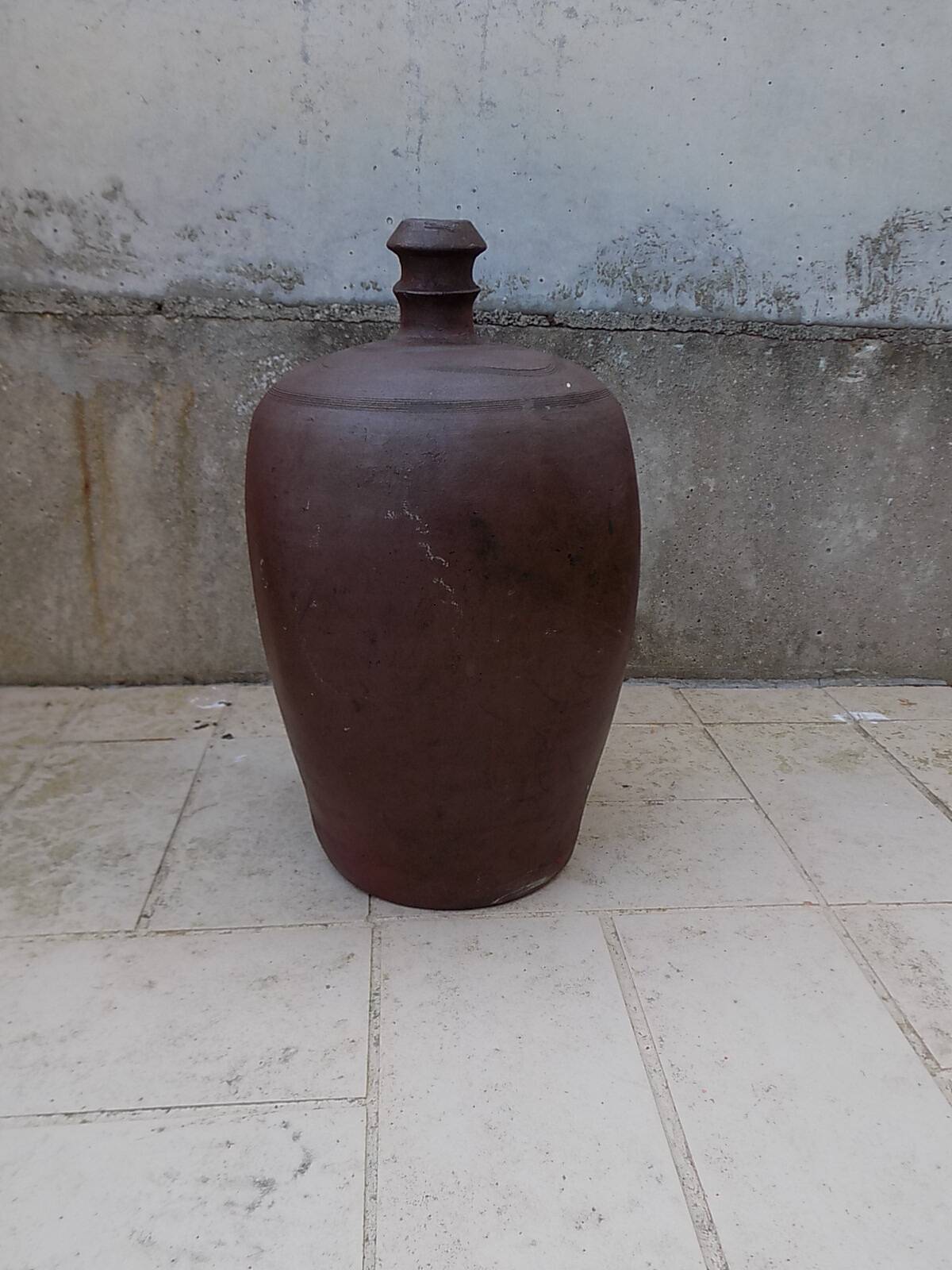 Jar, stoneware jug
