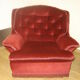 Armchair velvet style Napoleon III
