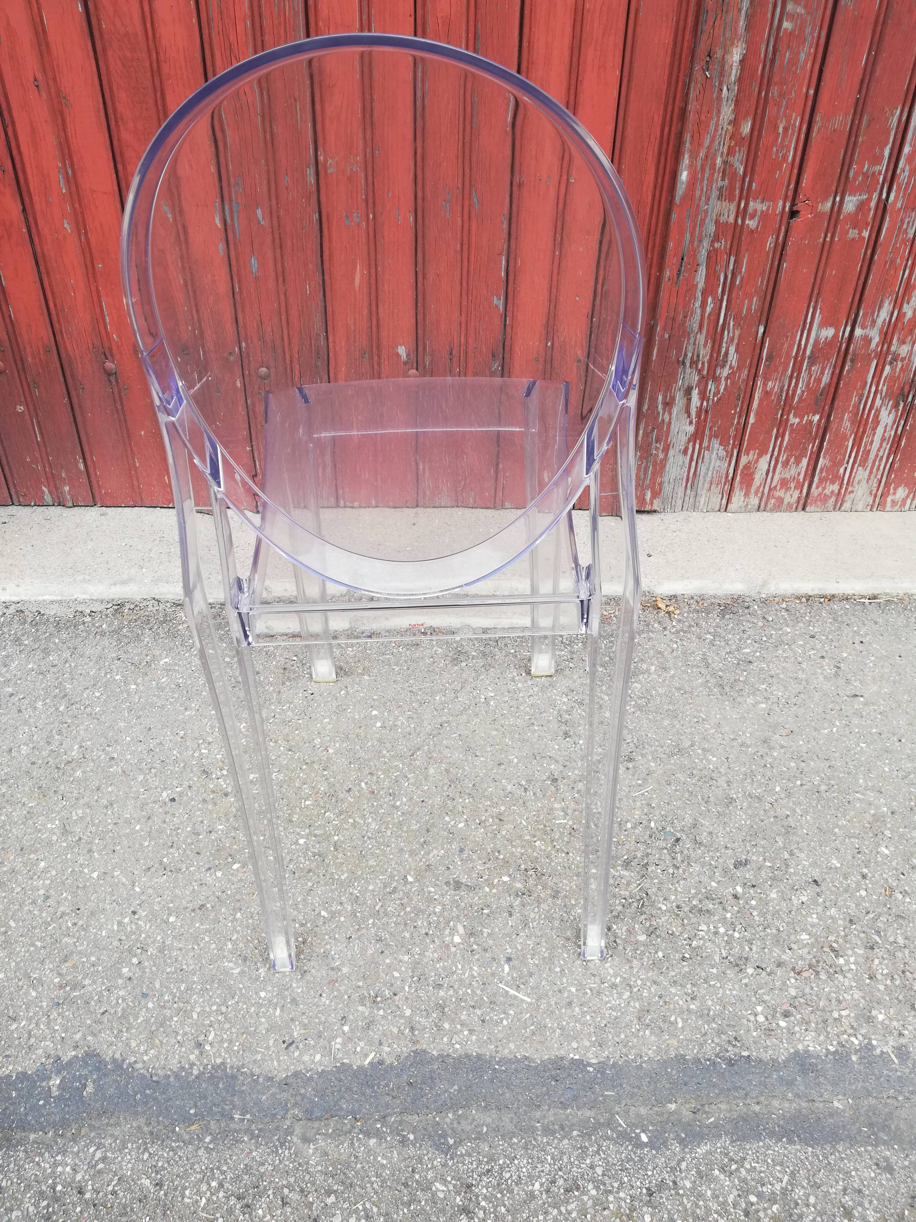 Starck's Gohst Chair edited by Kartell