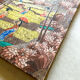 Ancient Balinese Tableau Rice Harvest Scene Batuan Style