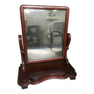 Miroir psyché ancien, époque Louis-Philippe