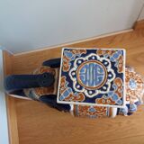 Ceramic elephant, signed
