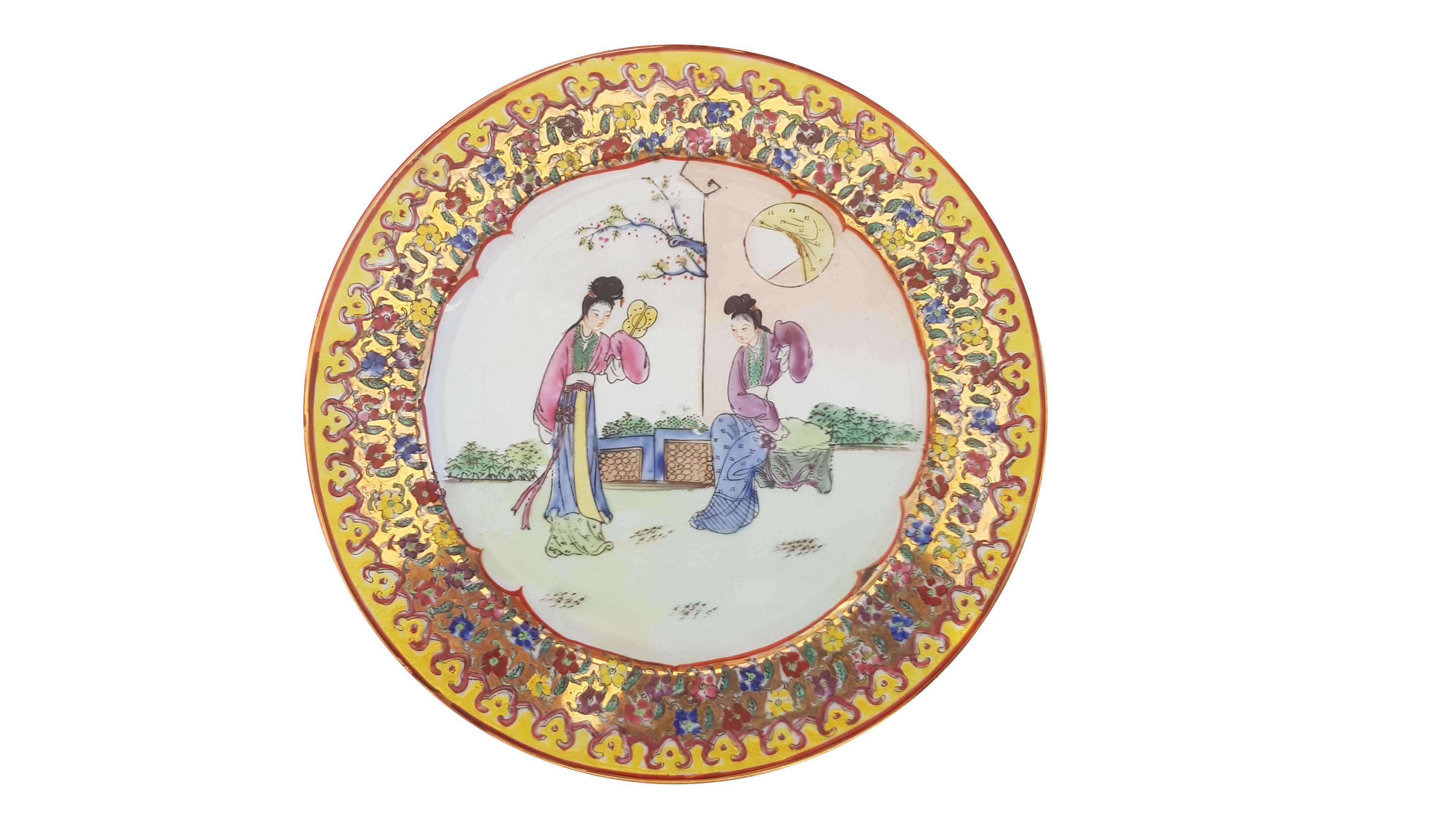 Assiette chinoise