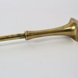 Vintage brass fireplace accessory set