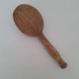 Vintage wooden butter spoon