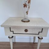 Vintage bedside table/pedestal table