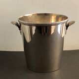Pearl silver metal champagne bucket, shells or shells
