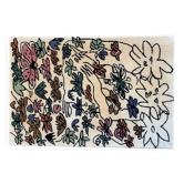 2x3 Ft-100% Wool Handweave Rug,Door Mat,Wall Decor,Entryway,Wall Hanging,Traditional RUG\CARPET