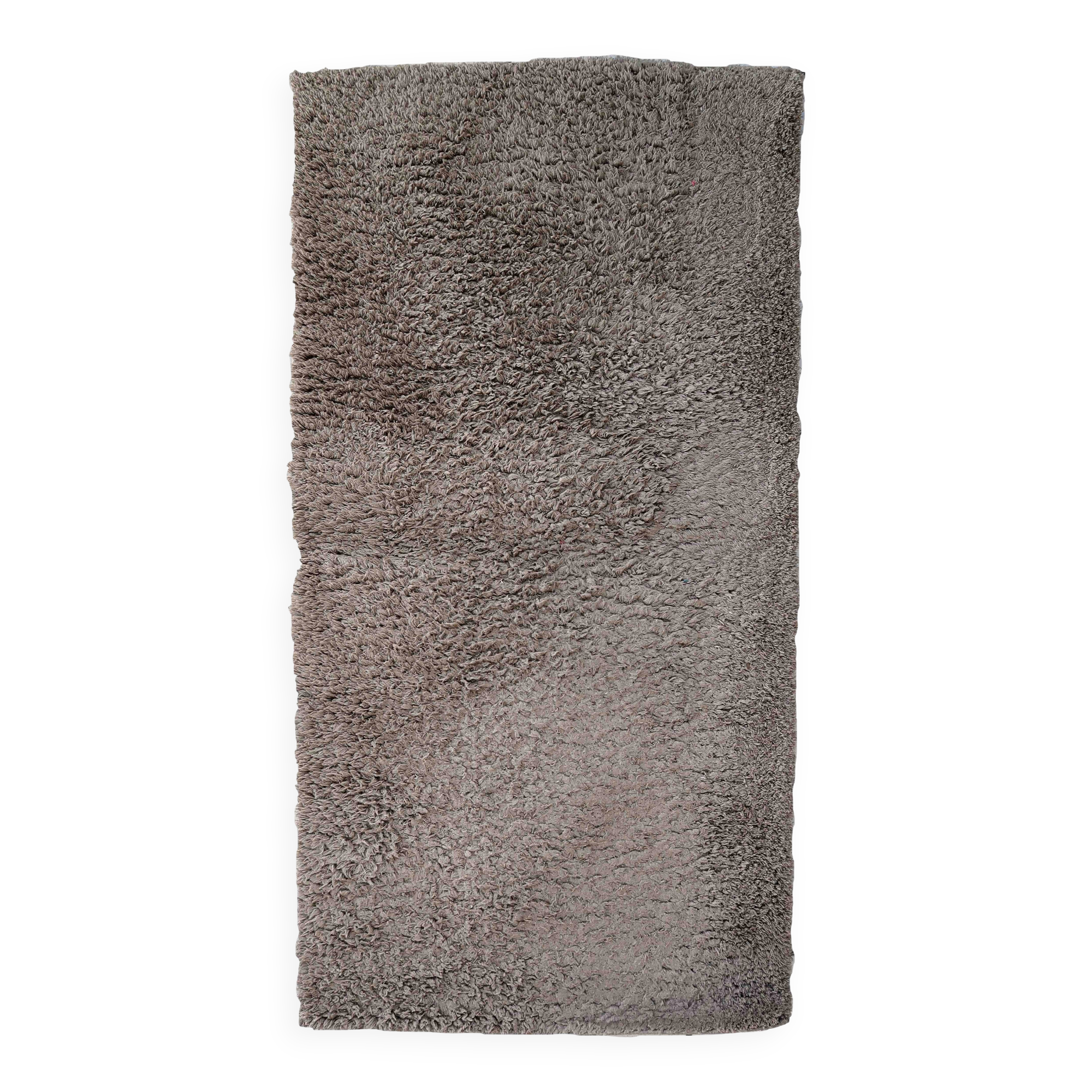 Tapis Vintage Moderne Allemand (57cm x 111cm), Années 1960, Élégance Minima