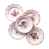 5 flat plates digoin sarreguemines