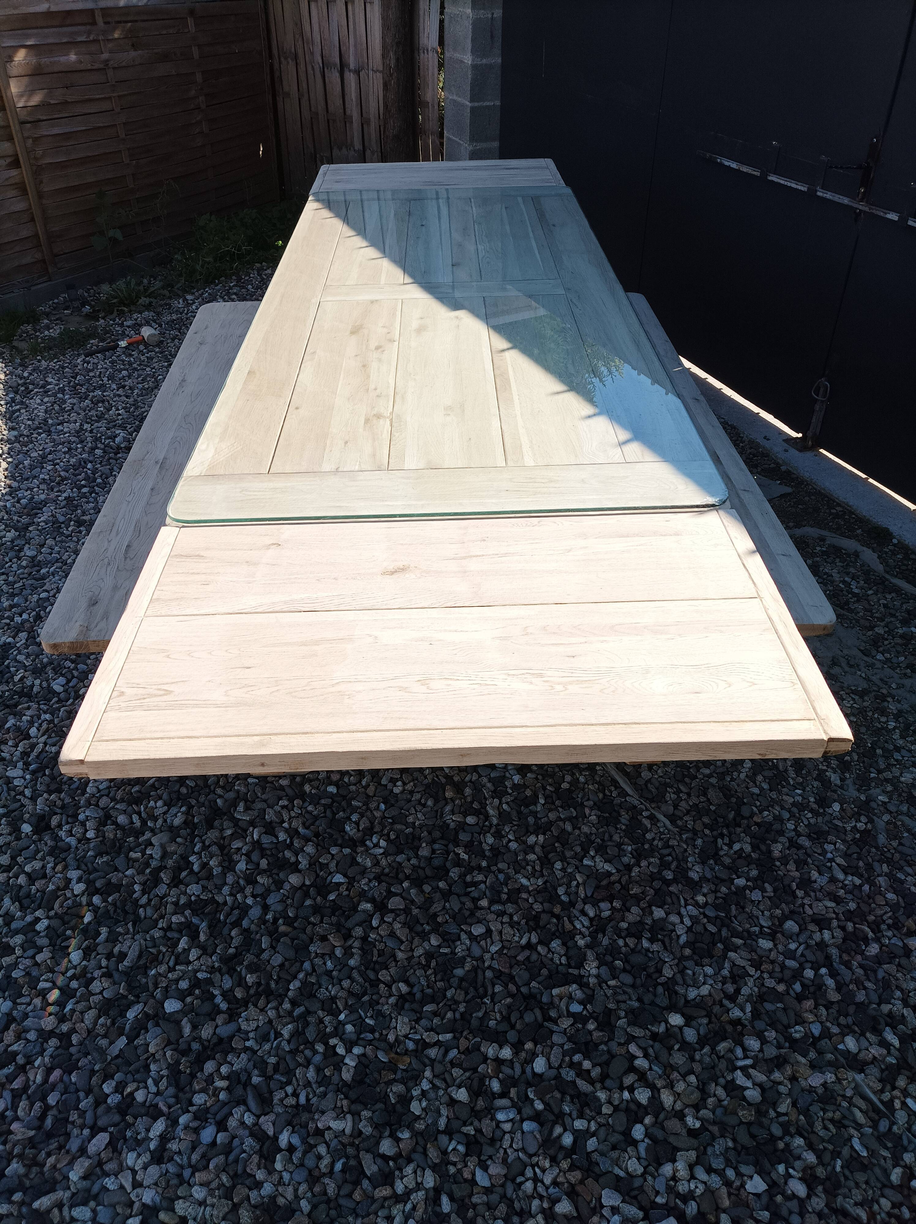 Monastery table with 2 benches