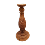 Indian rosewood lamp foot