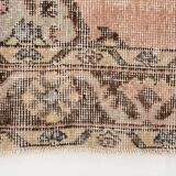 3x12 Pale Red Wool Vintage Persian Runner Rug, 86x379Cm SK 5457