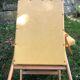 Vintage 60s yellow Scandinavian armchairs