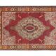 Vintage Turkish rug handmade 92x133 cm