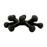 Jens Quistgaard, small cast iron candlestick, Dansk Design, 1960