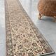 Vintage Beige Grey-Blue Runner Rug