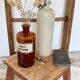 Old wooden painter's stool