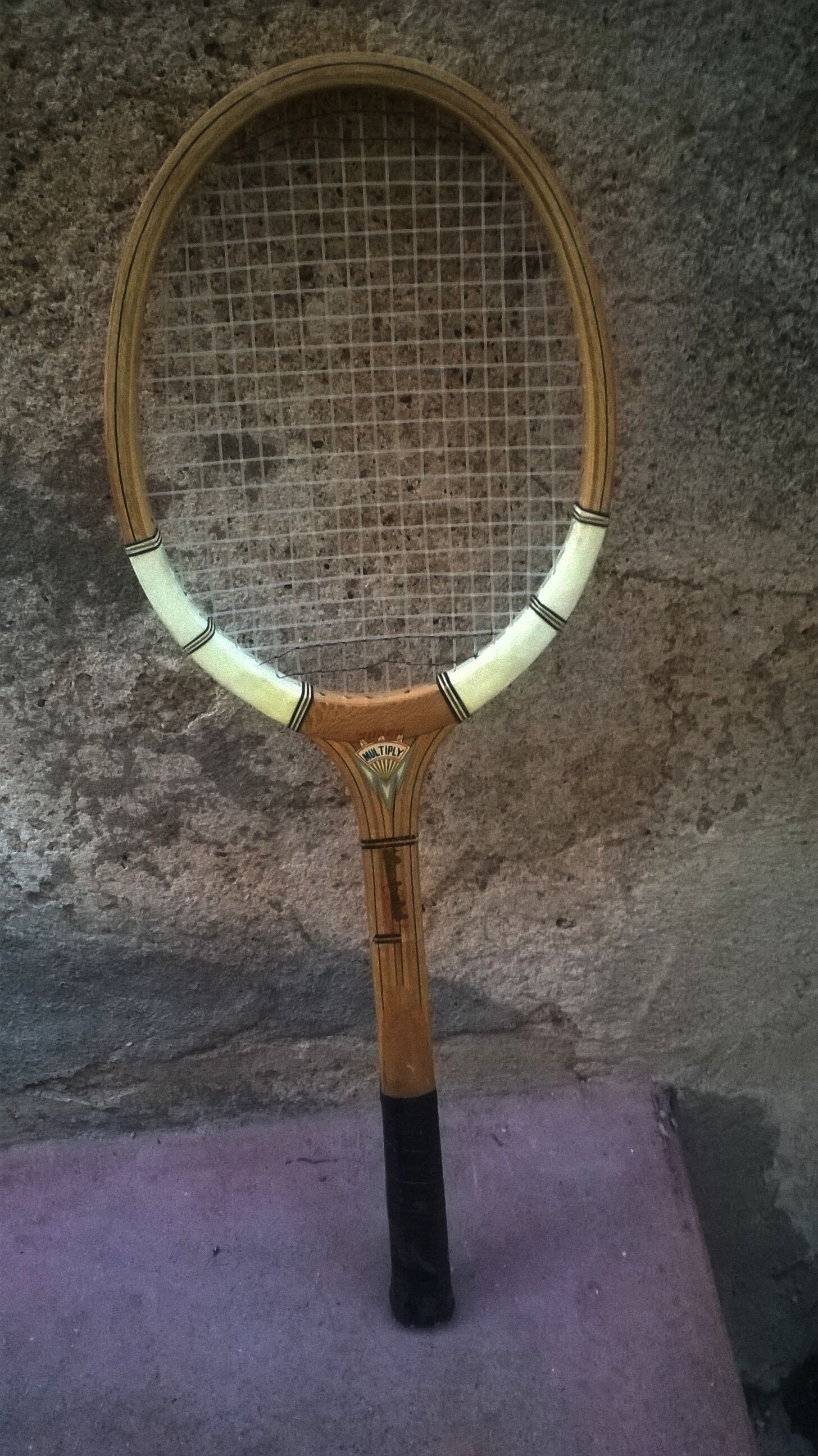 Vintage tennis racket
