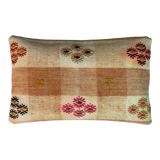 Turkish handmade cushion cover , 30 x 50 cm