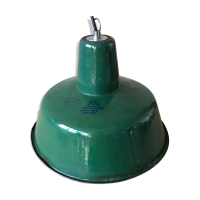 Lampe de plafond d’usine industrielle de Wikasy A23, années 1960
