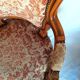 Fauteuil cabriolet ancien bergère chaise