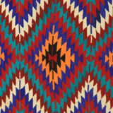 Anatolian handmade kilim rug 184 cm x 136 cm