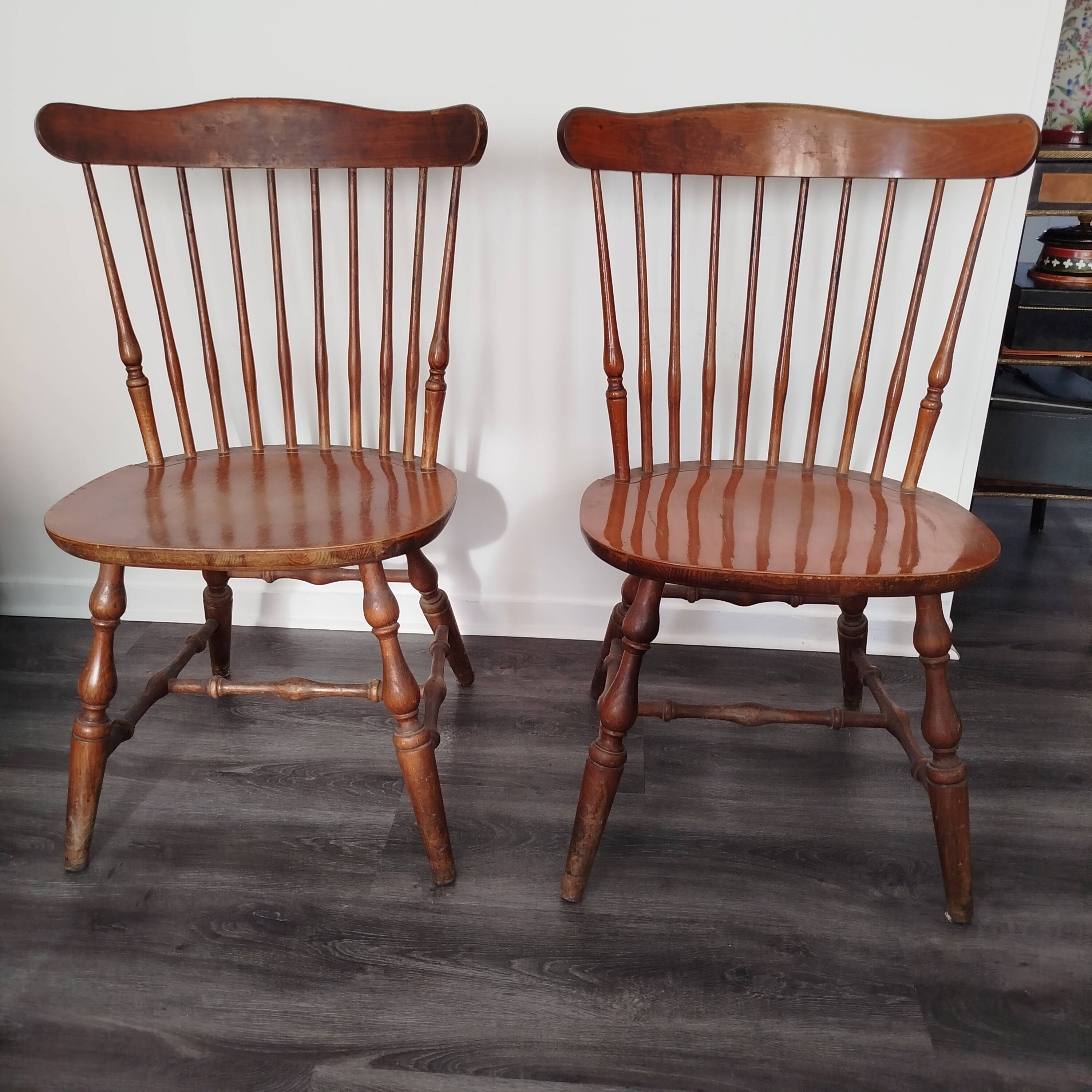 Pair of Winston/Western chairs