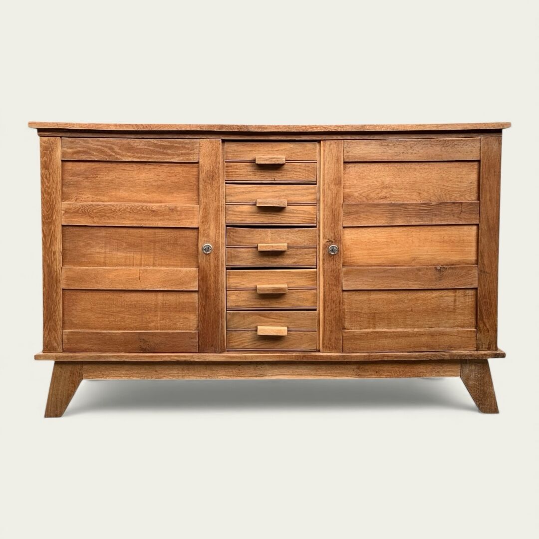 Buffet René Gabriel pieds compas 1945/50