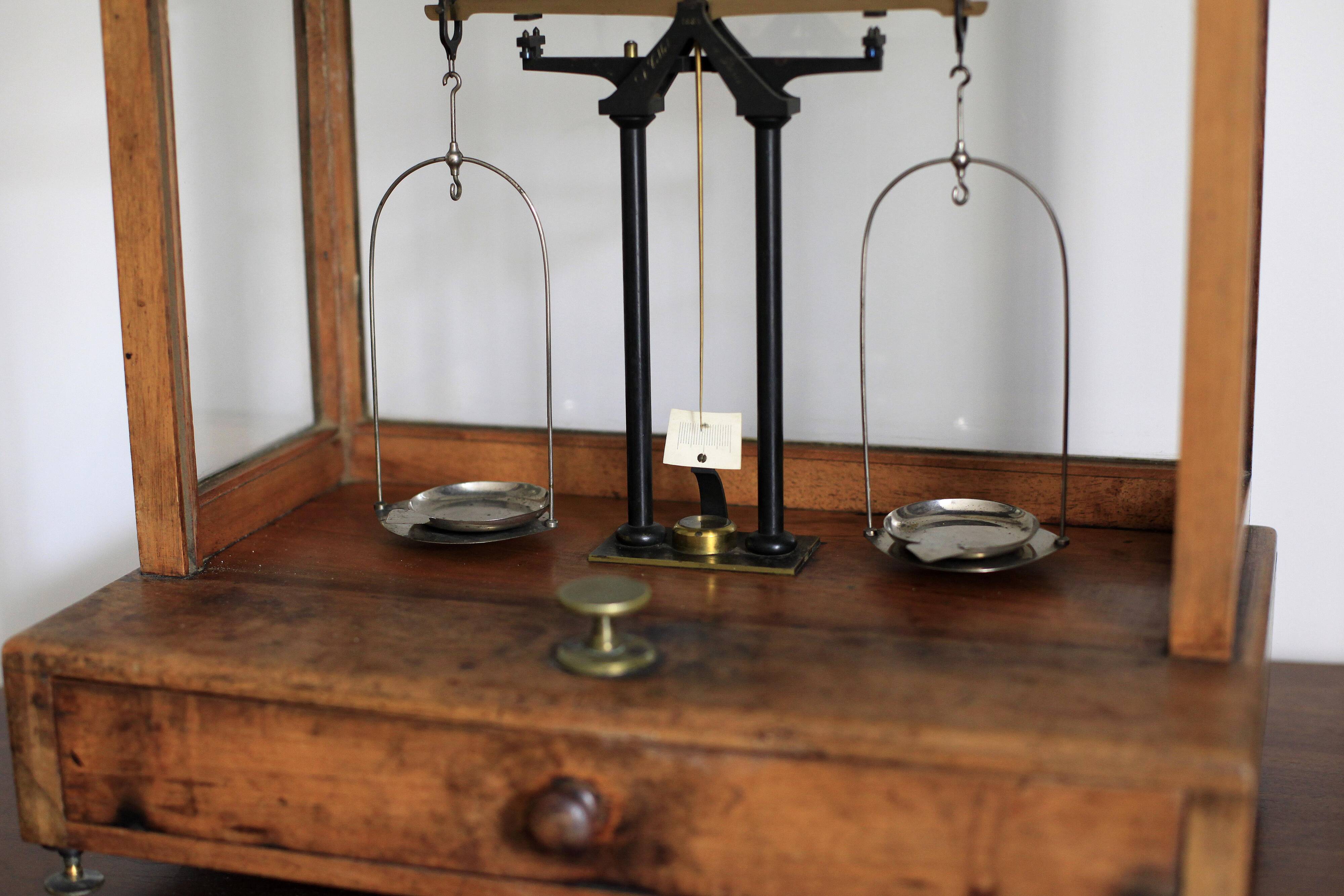 Pharmacy precision balance 1883
