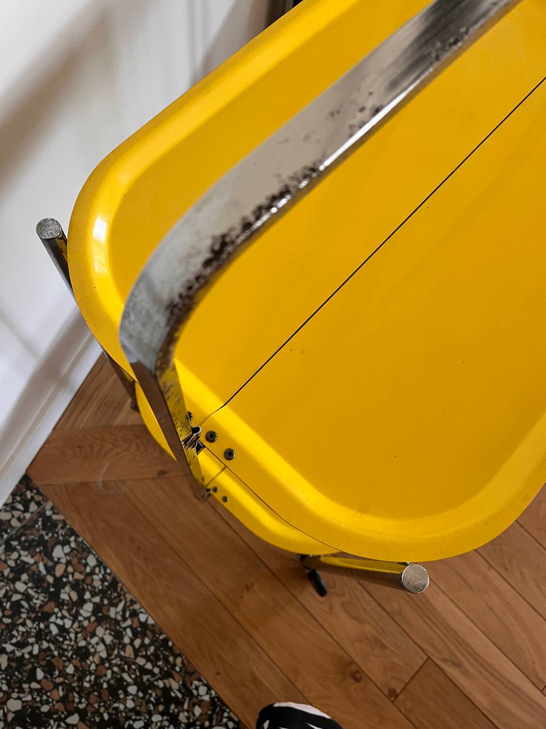 Vintage serving trolley