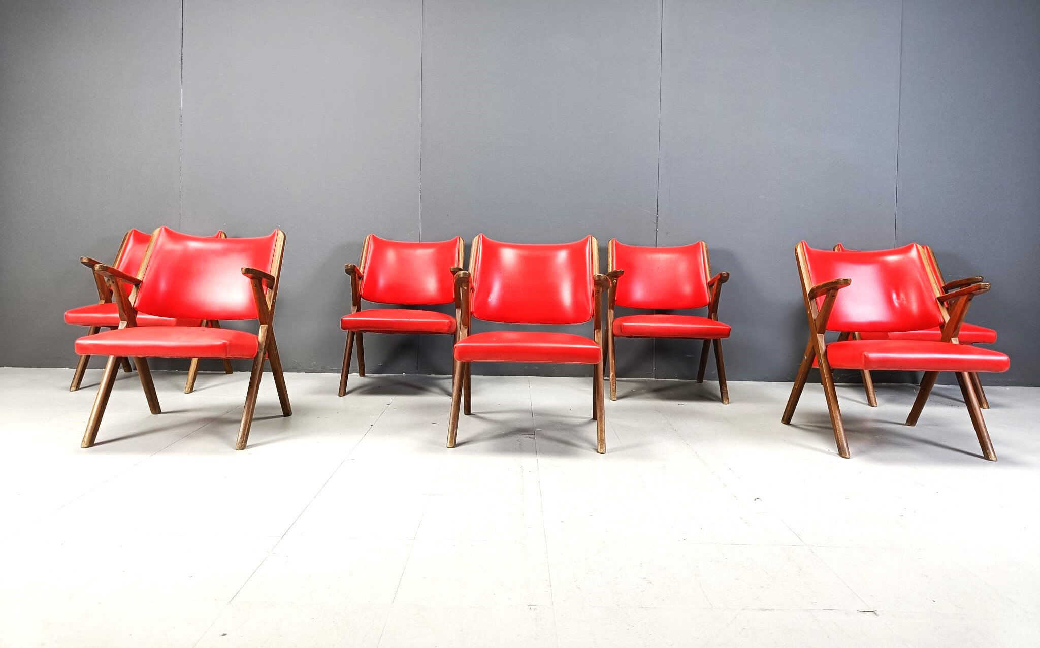 Fauteuils des années 60 par Dal Vera, ensemble de 2