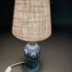 Duo of scandinavian ceramic lamps design 1960